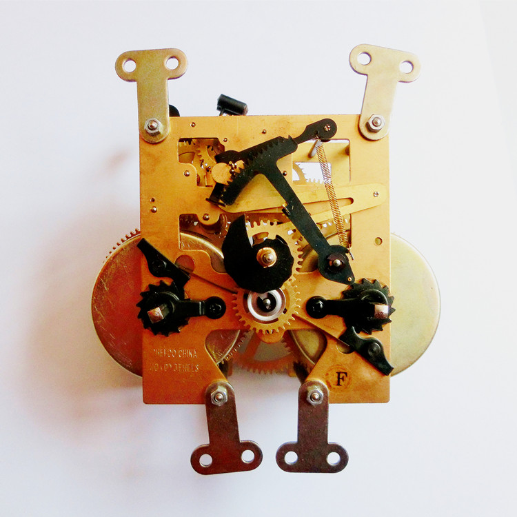 座钟 仿古机械全铜钟表 老式上弦钟表 555机芯