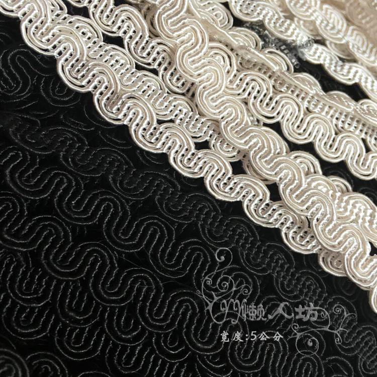 0.8cm 黑白金色银色花边宽中弯 手工布艺 舞台服装辅料 15元45米|ruв категории домашний ткань, швейная diy материалов, инструментов и готовой продукции, швейная diy аксессуары/аксессуары/аксессуары, кружева - от Buy2taobao.com для оказания профессиональной услуги покупки агента Taobao