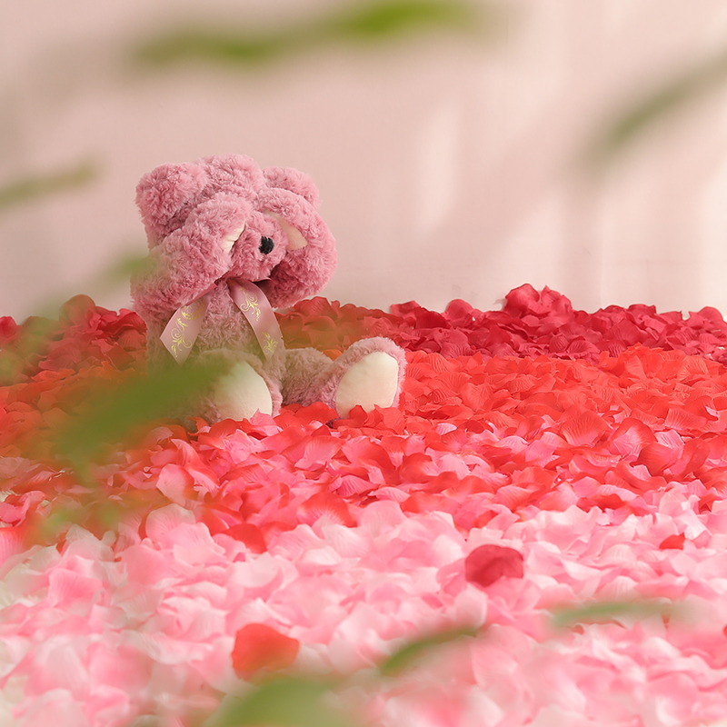 Creative Wedding Marriage room arrangement simulation rose Petal Valentine's Day Propose Unburden Marriage bed decorate Suppliesin the Festive supplies/Gift , Wedding Themes/Props , Petal/Simulation petals category - from Buy2taobao.com to provide professional Taobao agent buy service