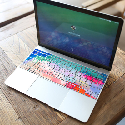苹果电脑键盘贴macbook air pro 13 15寸touch bar创意贴纸保护膜