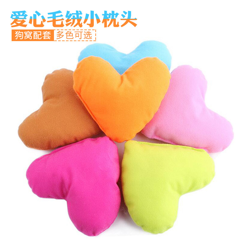 宠物窝配套公主爱心小枕头泰迪猫狗装饰心型玩具14*12CM多色|msdalam kategori haiwan peliharaan/makanan haiwan dan bekalan, Cat/Mainan anjing, mainan bunyi - dari Buy2taobao.com untuk memberikan perkhidmatan ejen Taobao profesional membeli
