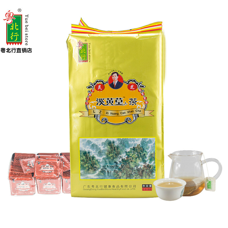 粵北行 靈之溪黃草茶 溪黃茶實惠裝100包袋泡茶葉養生涼茶 溪王茶在類目 傳統滋補營養品, 養生茶中 - 來自Buy2taobao.com提供專業的淘寶代購服務