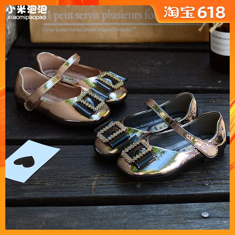 女童公主鞋可爱蝴蝶结女孩皮鞋2019秋季新款时尚水钻单鞋软底防滑在类目 童鞋/婴儿鞋/亲子鞋, 皮鞋中 - 来自Buy2taobao.com提供专业的淘宝代购服务