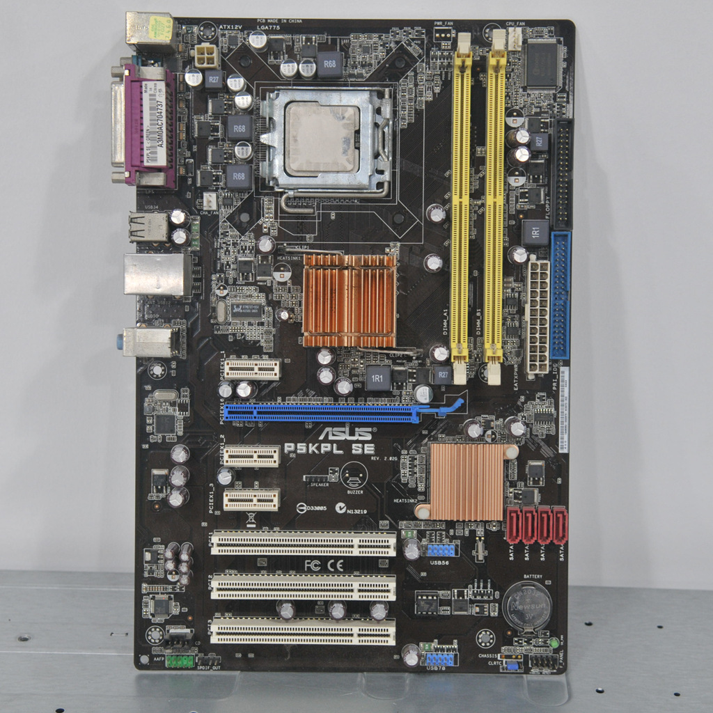 華碩 P5KPL SE 775大板 帶打印口 支持DDR2內存送E5400CPU有擋板在類目 電腦硬件/顯示器/電腦周邊, 主板中 - 來自Buy2taobao.com提供專業的淘寶代購服務