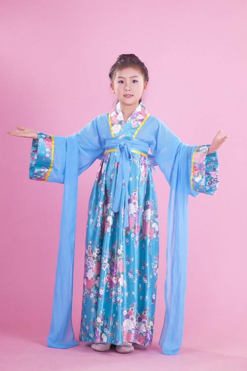 六壹新款古裝漢服兒童 女童民族風舞蹈演出服裝 大童中國風仙女裙在類目 女裝/女士精品, 唐裝/民族服裝/舞臺服裝, 民族服裝/舞臺裝中 - 來自Buy2taobao.com提供專業的淘寶代購服務