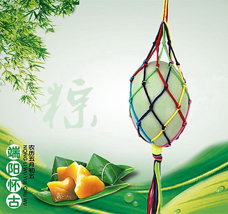 The beginning of summer Dragon boat festival originality diy manual weave colour Wool children Egg Bag Egg net giftin the Festive supplies/Gift , Gift ideas , Creative doll category - from Buy2taobao.com to provide professional Taobao agent buy service
