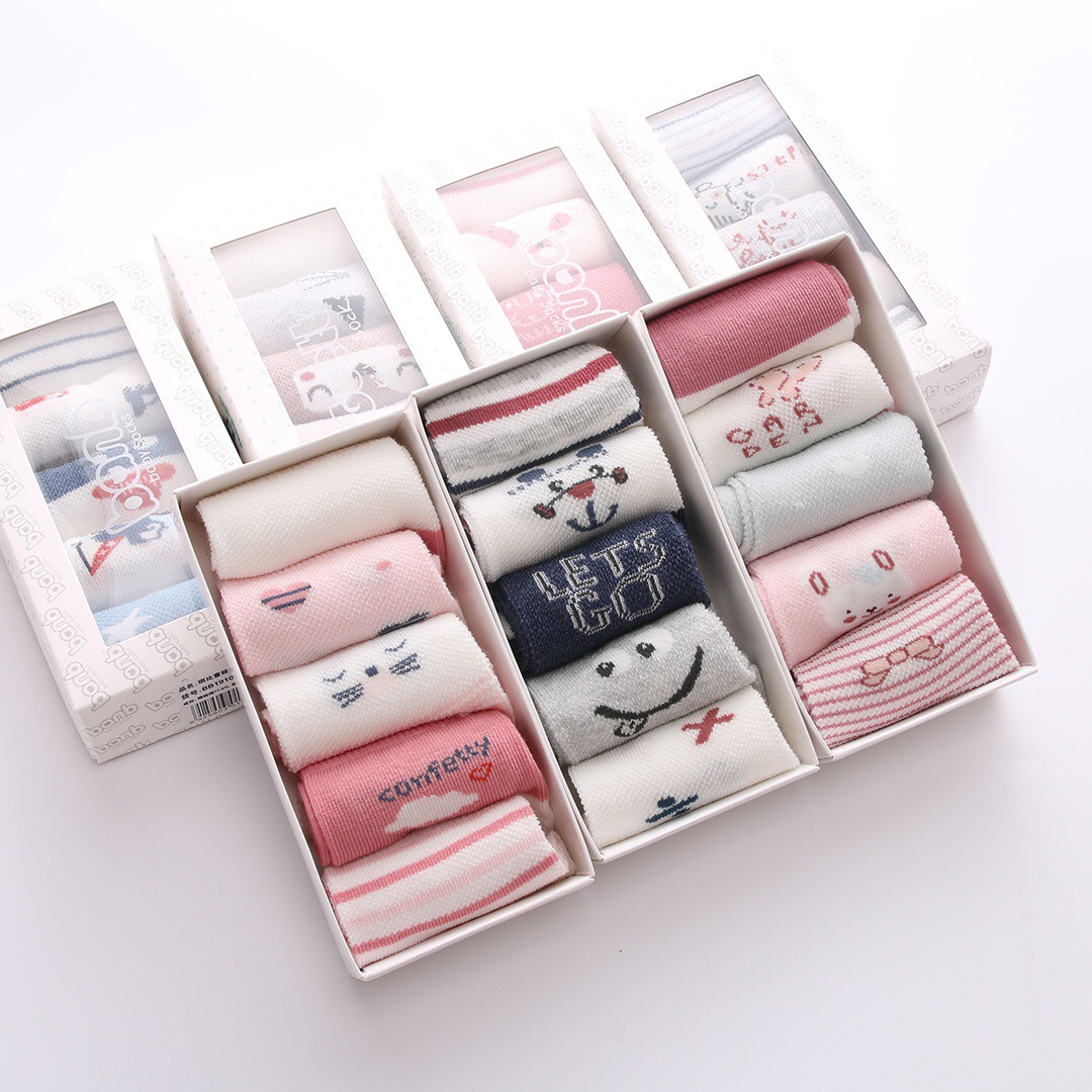 Bambi Tongwa pure cotton Thin section ventilation Spring and summer Bambi 1-10 Boys & Girls student Spring and summerin the Children/Baby/Family fitted , Children's socks( 0-16 Years) category - from Buy2taobao.com to provide professional Taobao agent buy service