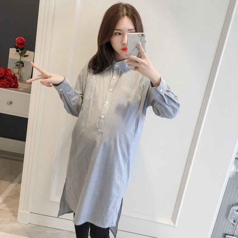 maternity dress spring clothes jacket Easy go out Fashionable Nursing clothes Long sleeve Dress Easy shirt pure cotton nursein the Maternity/Maternal supplies/Nutrition , Tracksuit/Nursing equipment/Autumn clothes , Home skirts category - from Buy2taobao.com to provide professional Taobao agent buy service