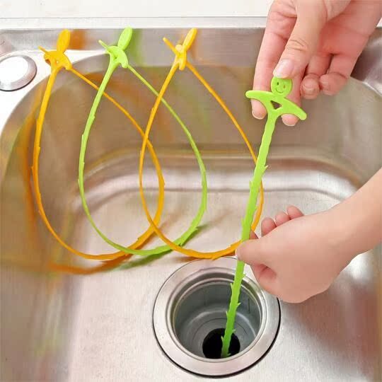 下水道浴室殘渣清理器 廚房水槽管道清理鈎疏通排水口防堵毛發器在類目 家庭/個人清潔工具, 衛浴用具/衛浴配件, 管道疏通器中 - 來自Buy2taobao.com提供專業的淘寶代購服務