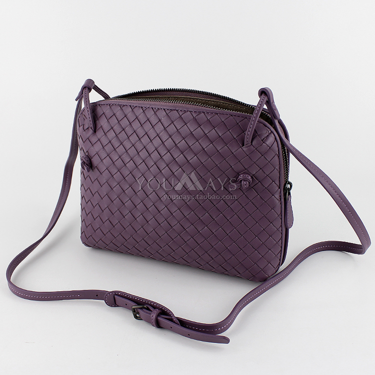 Beautiful 2019 Spring and summer new pattern genuine leather weave Inclined shoulder bag Sheepskin manual Small bag One shoulder Occident fashion Female bagin the Leather/Lady bags/Men's bag, Ms. bags category - from Buy2taobao.com to provide professional Taobao agent buy service