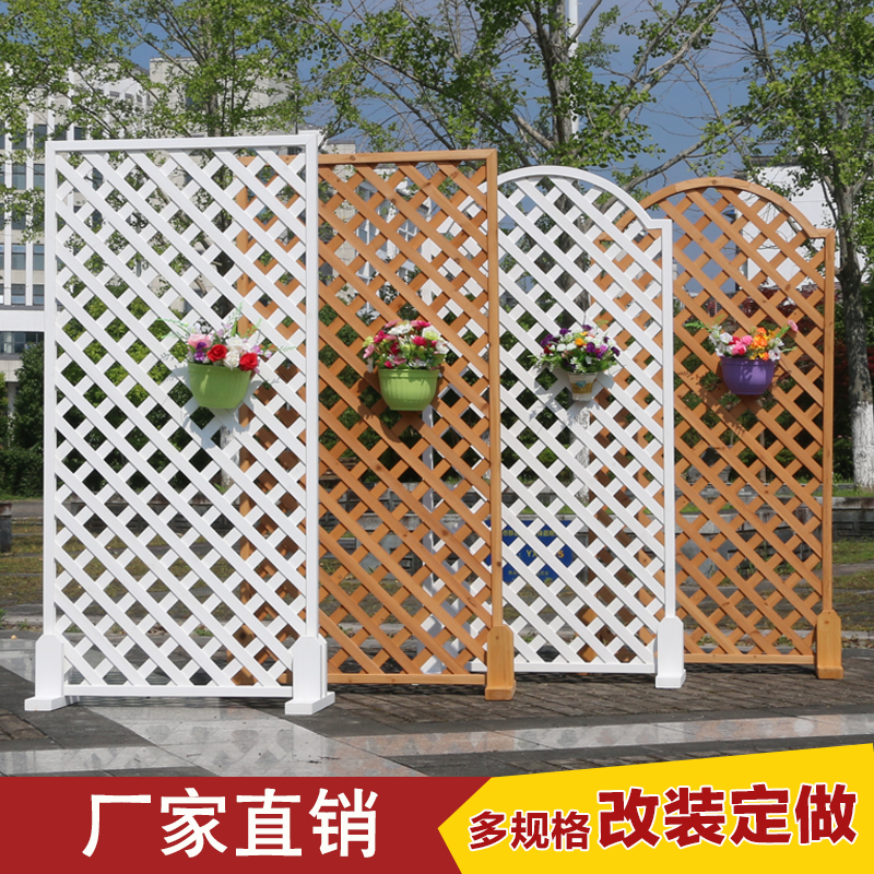 Anticorrosive wood fence outdoor Garden enclosure balcony decorate grid Flower trellis outdoors Wall quarantine indoor Climbing framein the Flower delivery/Flowers simulation/Plants gardening , Gardening supplies , Large fence/Fences category - from Buy2taobao.com to provide professional Taobao agent buy service
