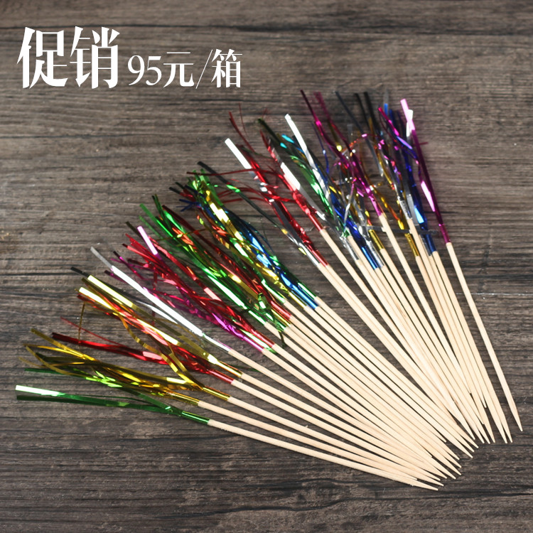 一次性 水果签 水果盘装饰签烟花签金丝签竹木水果叉果插蛋糕叉子在类目 餐饮具, 餐具, 水果叉/水果签中 - 来自Buy2taobao.com提供专业的淘宝代购服务