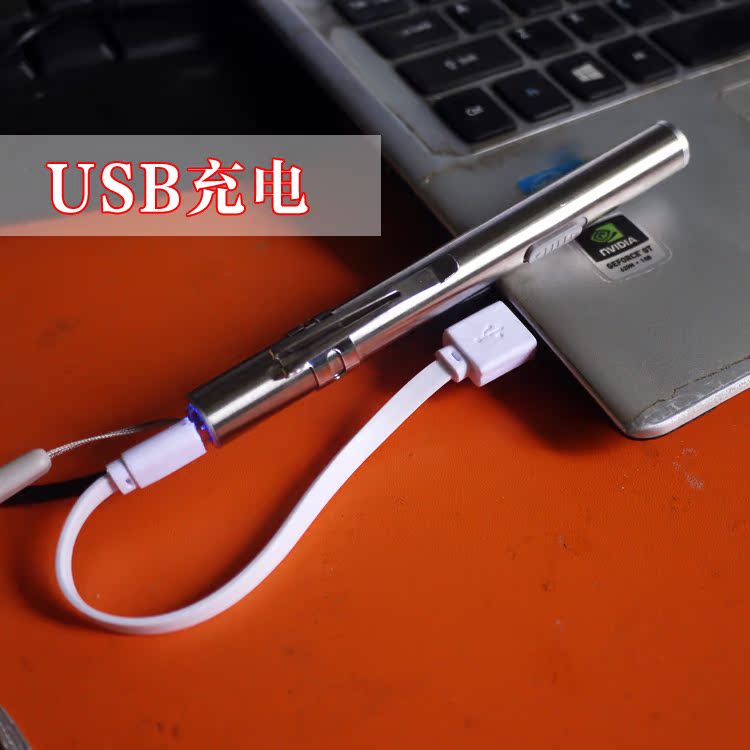 outdoors Super bright Flashlight Metal Take it with you Mini LED Light belt USB charge LED flashlight Riding Lightsin the Outdoor/Mountaineer/Camping/Travel Goods , Outdoor Lighting , Flashlight category - from Buy2taobao.com to provide professional Taobao agent buy service