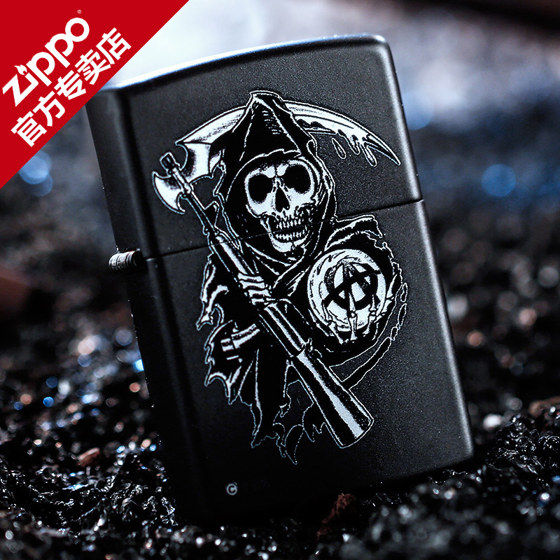 zippo打火機zippo正版 黑色啞漆混亂之子2-鐮刀死神 28504禮品在類目 ZIPPO/瑞士軍刀/眼鏡, 品牌打火機及配件, ZIPPO/芝寶中 - 來自Buy2taobao.com提供專業的淘寶代購服務