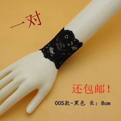 夏季短款蕾丝护腕女遮疤痕纹身防晒紫外线运动弹力时尚手套手腕套|msdalam kategori Aksesori/Belt kulit/Hat/Muffler, sarung tangan - dari Buy2taobao.com untuk memberikan perkhidmatan ejen Taobao profesional membeli