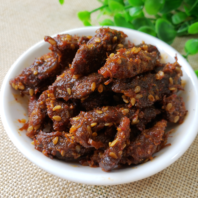 新疆麻辣牛肉干50g *10袋香巴拉特产零食小吃熟食香辣味袋装包邮在类目 零食/坚果/特产, 牛肉干/猪肉脯/卤味零食, 牛肉类中 - 来自Buy2taobao.com提供专业的淘宝代购服务
