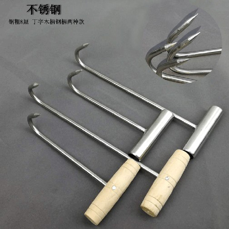 Stainless steel Hog hook Killing pig tools T-hook Hand retractor Mutton barbecue hookin the Kitchen/Cooking utensils , Barbecue/Bakeware , BBQ oven/Barbecue DIY Appliance , Other barbecue supplies category - from Buy2taobao.com to provide professional Taobao agent buy service