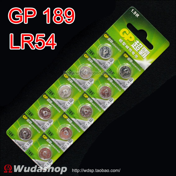 GP超霸LR54/LR1130/189/AG10纽扣电池|msdalam kategori Aksesori Digital 3C, Zhou Bian Bingkai digital, bateri lain - dari Buy2taobao.com untuk memberikan perkhidmatan ejen Taobao profesional membeli