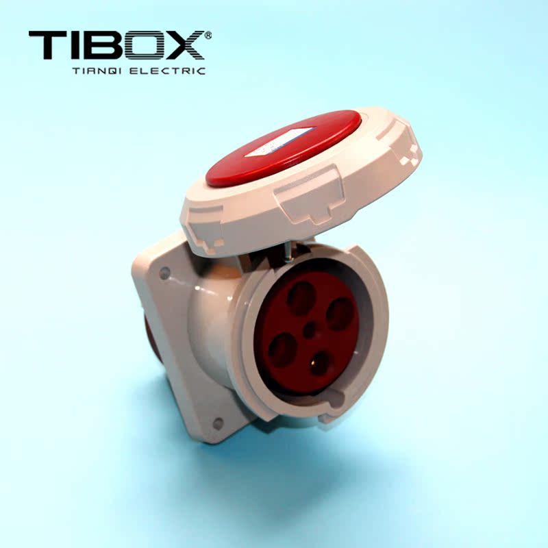 TIBOX Original factory customized machining IP67 63A4 waterproof dustproof Inline Industrial plug socket connectorin the Electronic/Electrician , Terminal Blocks/Plug , Plug category - from Buy2taobao.com to provide professional Taobao agent buy service