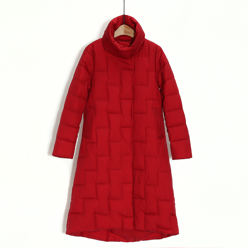 【六梵】圆领纯色长款压缩 羽绒服0523048|msdalam kategori Butik wanita / wanita, Down - dari Buy2taobao.com untuk memberikan perkhidmatan ejen Taobao profesional membeli