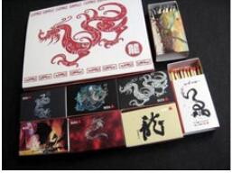 Art matches Craft match Collect matches Match China Dragon 8 Box/setin the ZIPPO/Swiss Army Knife/Glasses , Smoking , Matches category - from Buy2taobao.com to provide professional Taobao agent buy service