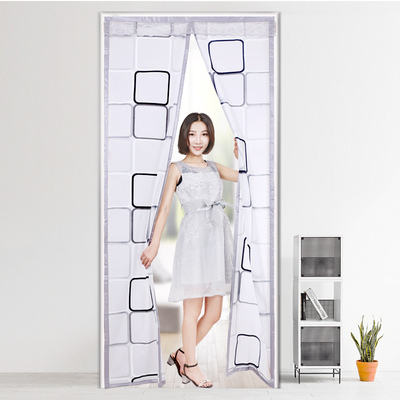 空调门帘厨房防油烟夏季隔热帘子磁性防风隔断冷气防蚊塑料不透明