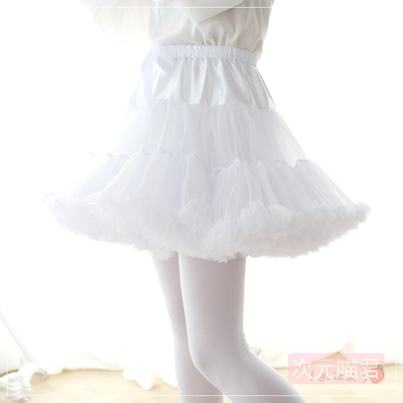Soft and soft Flaky clouds Boneless panniers Lolita Lolita Violence Ruansha soft comfortable Pompous skirt LO Skirt skirtin the Accessories/Leather belt/Hat/Muffler , Wedding dress accessories , Wedding panniers category - from Buy2taobao.com to provide professional Taobao agent buy service