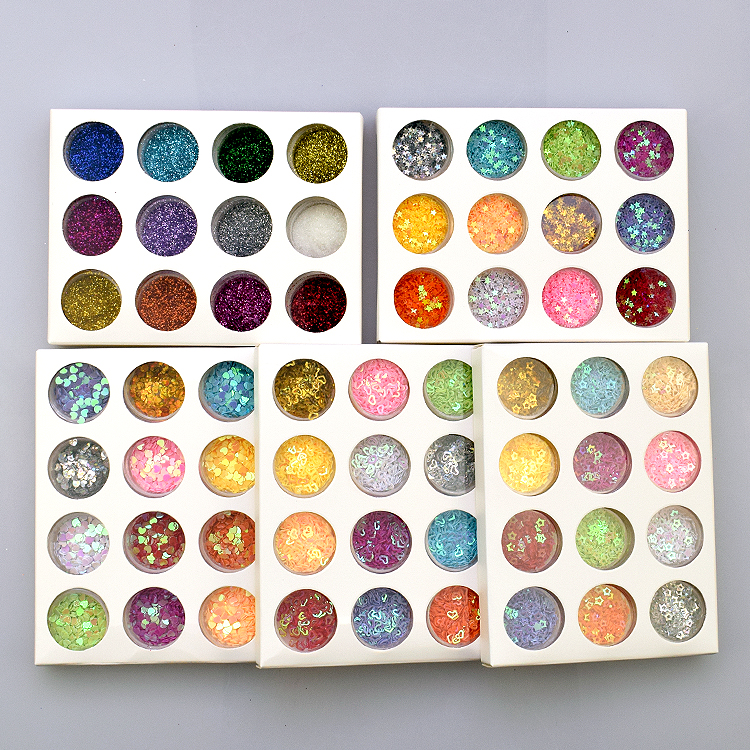 Glitter powder Hollow love star Six corners Sequins 12 Nail color diy Slim Material Science Luminous Green onionsin the Toy/Childs/Puzzle/Building block/Model , Choi mud/Clay/Fimo clay , Clay/This clay category - from Buy2taobao.com to provide professional Taobao agent buy service