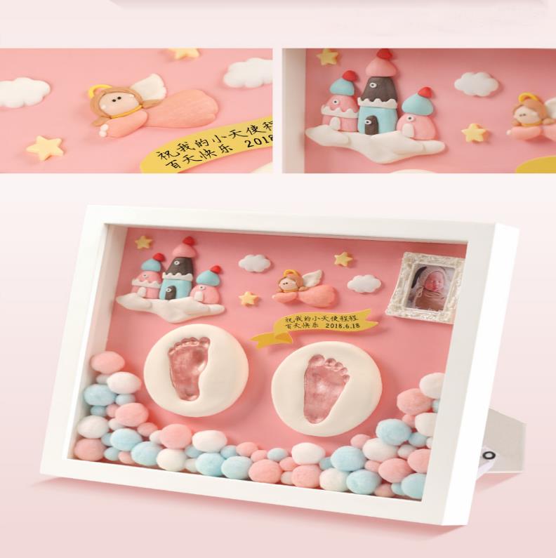 Handprint manual make elastic high definition baby Lanugo Keepsake Swing sets dustproof full moon Beautiful Discolorationin the Toy/Childs/Puzzle/Building block/Model , Baby Souvenirs/Personalized Products , Hand footprints category - from Buy2taobao.com to provide professional Taobao agent buy service