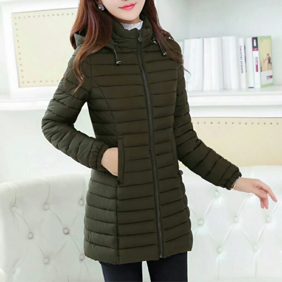 Cotton Mid length version Self cultivation Show thin Versatile Down jacket Light and thin cotton-padded clothes middle age mom Winter clothes Large coatin the Women's clothing/Boutique , Cotton/Padded category - from Buy2taobao.com to provide professional Taobao agent buy service