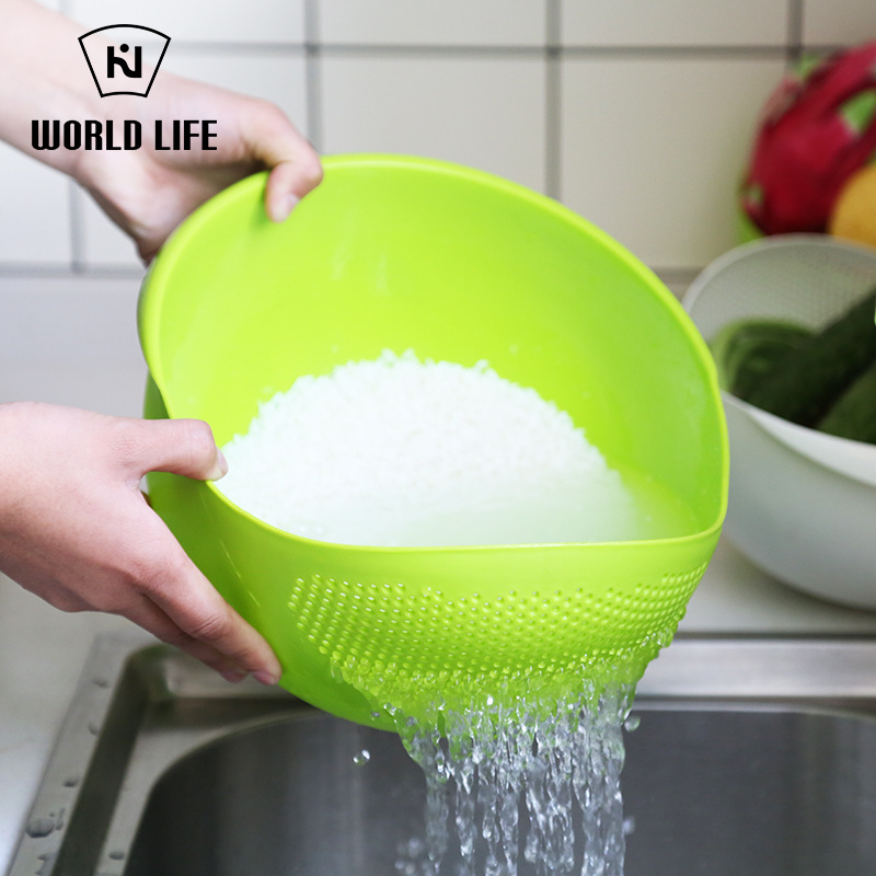 洗菜篮子沥水篮菜篮子厨房沥水篮水果盘客厅创意家用淘菜盆淘米篮在类目 餐饮具, 餐具, 果盆/果盘/果篮中 - 来自Buy2taobao.com提供专业的淘宝代购服务