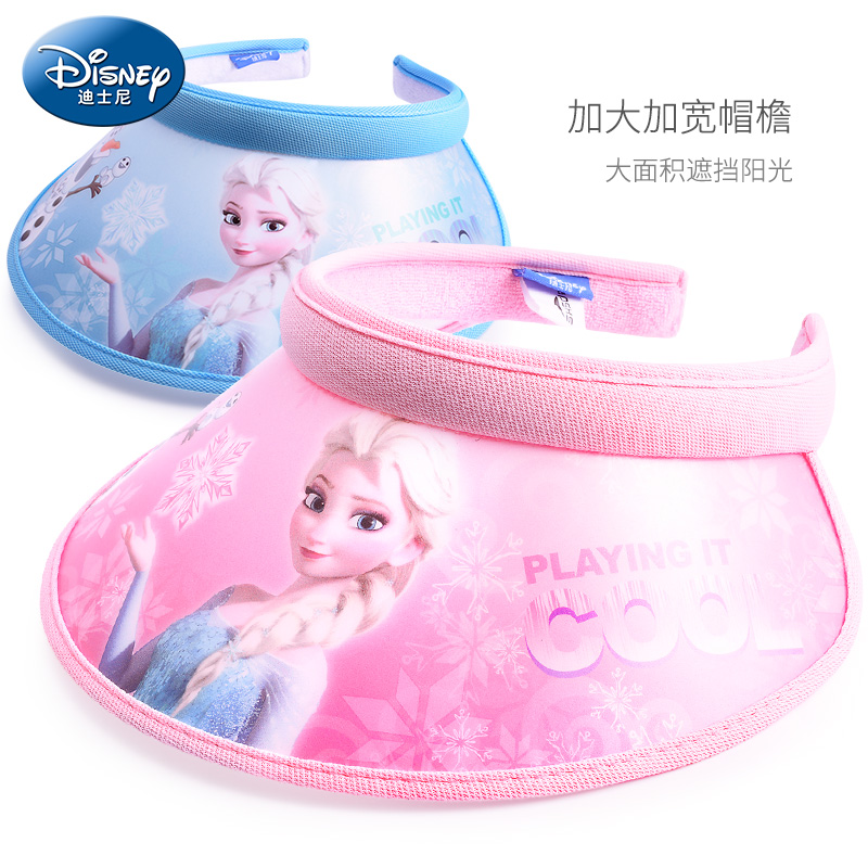 Disney children Visor Sunscreen hat Empty top Thin section Big hat fashion girl Hat Sun hatin the Children/Baby/Family fitted , Hat/Muffler/Masks/Gloves/Earmuffs/Booties , Hat category - from Buy2taobao.com to provide professional Taobao agent buy service