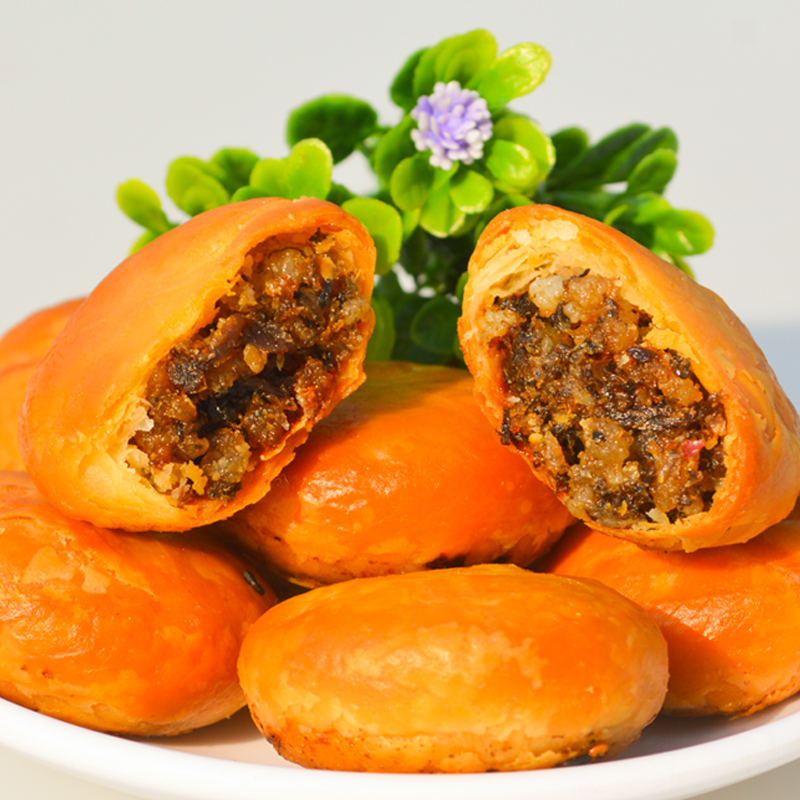 珍锦园黄山烧饼30个梅干菜扣肉馅金华酥饼传统糕点零食特产小吃在类目 零食/坚果/特产, 糕点/点心, 传统糕点中 - 来自Buy2taobao.com提供专业的淘宝代购服务