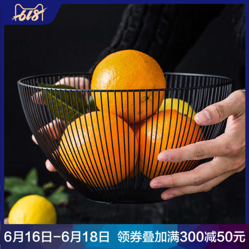 ✅ 铁艺果盆零食盘创意家居收纳篮简约水果篮欧式客厅水果盘家用在类目 餐饮具, 餐具, 果盆/果盘/果篮中 - 来自Buy2taobao.com提供专业的淘宝代购服务