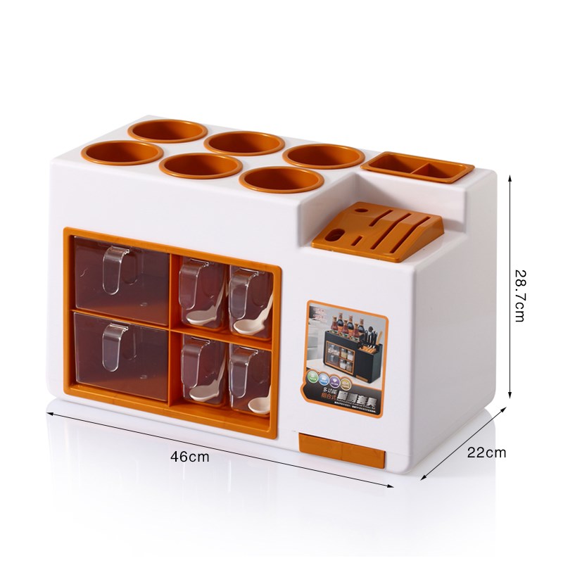 调料盒套装塑料厨房用品组合具置物架调味瓶罐创意调味盒|msdalam kategori dapur/memasak Appliances, Alat dapur/Penyimpanan dapur, botol penyimpanan/bekas penyimpanan dapur, botol perasa - dari Buy2taobao.com untuk memberikan perkhidmatan ejen Taobao profesional membeli