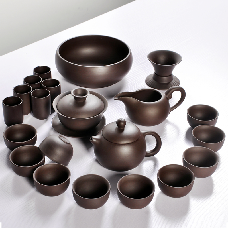 宜兴紫砂功夫茶具套装正宗原矿老紫泥西施壶整套茶杯茶壶礼盒订制|ruв категории посуда, чайный сервиз, кунг - Фу, чайный сервиз - от Buy2taobao.com для оказания профессиональной услуги покупки агента Taobao