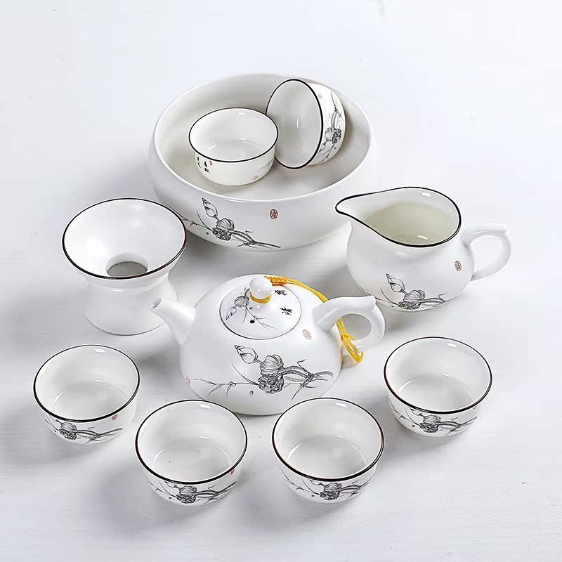 耐热玻璃红茶泡茶器过虑双耳杯花茶壶冲茶器功夫茶具套装礼品|msdalam kategori pinggan mangkuk, set teh, Kung Fu teh - dari Buy2taobao.com untuk memberikan perkhidmatan ejen Taobao profesional membeli