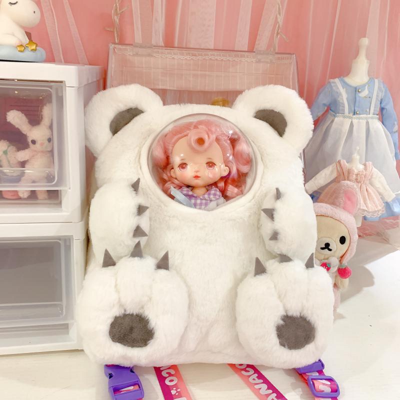 「NANACO」北極熊雙肩娃包 blythe 6/1bjd holala bokka 外出包在類目 模玩/動漫/周邊/cos/桌遊, 手辦/扭蛋/人偶/BJD/兵人, BJD娃娃專區中 - 來自Buy2taobao.com提供專業的淘寶代購服務