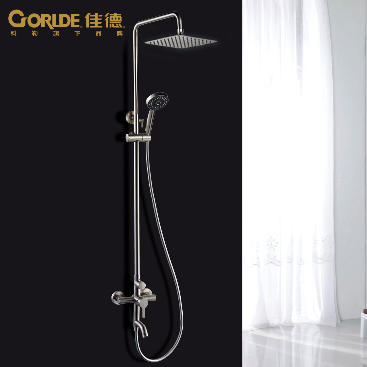 Kohler those under one's command brand Kai Tak 304 Stainless steel Shower Room Wall Mount Shower suit Rain Shower Filterin the Decoration main material , Toiletries , Bathroom faucet , Shower faucet(Set) category - from Buy2taobao.com to provide professional Taobao agent buy service