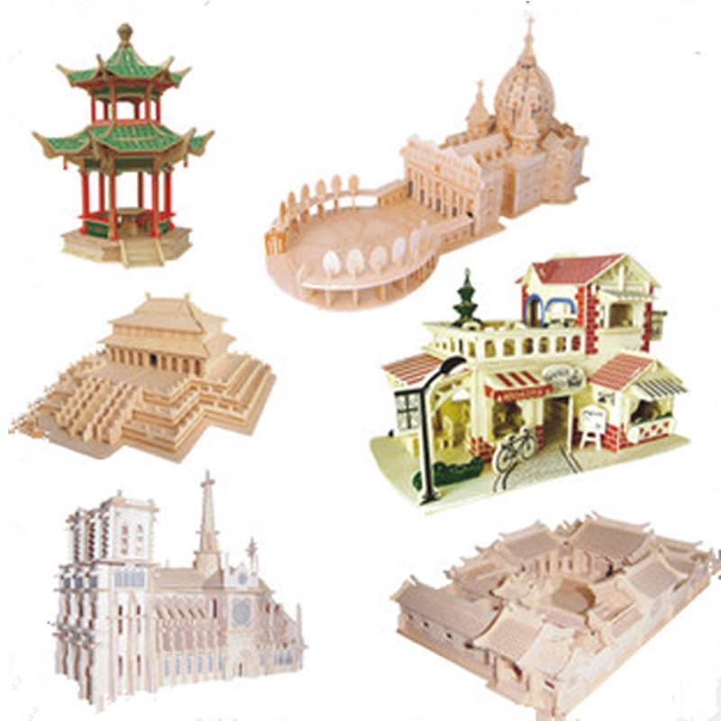 四联正品3D立体拼图DIY木制木质拼图益智手工模型 滕王阁岳阳楼天在类目 玩具/童车/益智/积木/模型, 串珠/拼图/配对/拆装/敲打玩具, 拼图/拼板中 - 来自Buy2taobao.com提供专业的淘宝代购服务