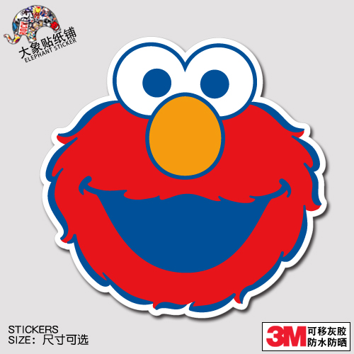 芝麻街贴纸可爱卡通贴纸行李箱拉杆箱贴纸笔记本贴纸 防水贴纸在类目 3C数码配件, 笔记本电脑配件, 笔记本炫彩贴中 - 来自Buy2taobao.com提供专业的淘宝代购服务