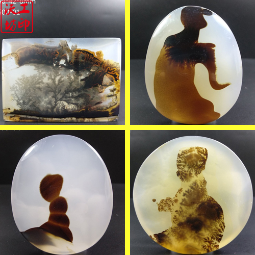 Wo workshop Madagascar Marine Chalcedony Pendant Flower agate brand Drop Pendant A06in the Accessories/Fashion Jewelry, Pendant/Pendant category - from Buy2taobao.com to provide professional Taobao agent buy service
