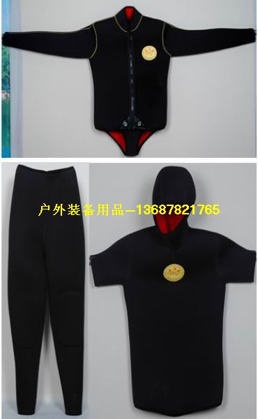 三件套潜水衣外套背心裤子潜水服渔民潜水服8毫米厚和5毫米厚|msdalam kategori luar/Mountaineer/Camping/Aksesori perjalanan, pakaian luar, wetsuit - dari Buy2taobao.com untuk memberikan perkhidmatan ejen Taobao profesional membeli