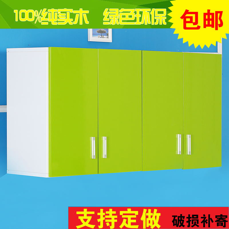 简约厨房阳台卫生间吊柜壁柜挂柜储物柜墙柜实木多层板 烤漆门柜|msdalam kategori perabot kediaman, kabinet, pengendalian kontena/almari - dari Buy2taobao.com untuk memberikan perkhidmatan ejen Taobao profesional membeli