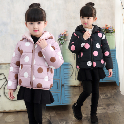 女童棉衣2019新款冬装韩版中大儿童棉服女孩棉袄洋气短款轻薄外套