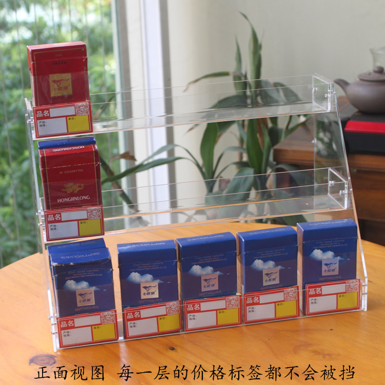 超市便利店烟架加高烟柜收银台梯形层架透明亚克力香菸小货架子在类目 商业/办公家具, 货架/展柜, 超市货架中 - 来自Buy2taobao.com提供专业的淘宝代购服务