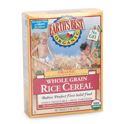 保质期11.11美国进口Earth's best世界1段大米米粉一段米糊