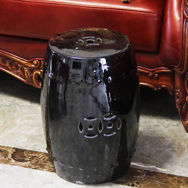 Jingdezhen ceramics Appliances Home Furnishing stool Cool stool Drum stool Bar stools Monochrome Cool pier Bath stoolin the Residential furniture , Class Seats , Stools , Low stool category - from Buy2taobao.com to provide professional Taobao agent buy service