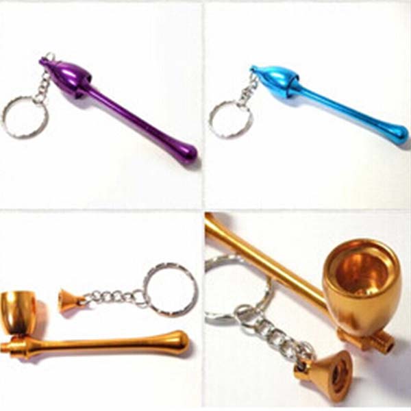 Key buckle Mini pipe parts Multicolor Metal Mushroom pipe convenient Carry Small Dual usein the  ZIPPO/Swiss Army Knife/Glasses , Smoking , Pipe  category - from Buy2taobao.com to provide professional Taobao agent buy service