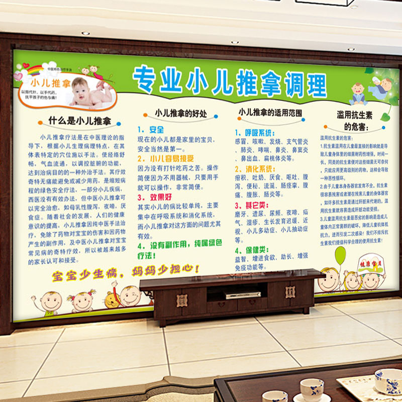 专业小儿推拿店墙贴调理穴位图大标准儿童挂图海报定制广告宣传画|ruв категории персональные настройки/разработка услуг/DIY, ежедневно/украшения на заказ, портрет/плакат печатных - от Buy2taobao.com для оказания профессиональной услуги покупки агента Taobao